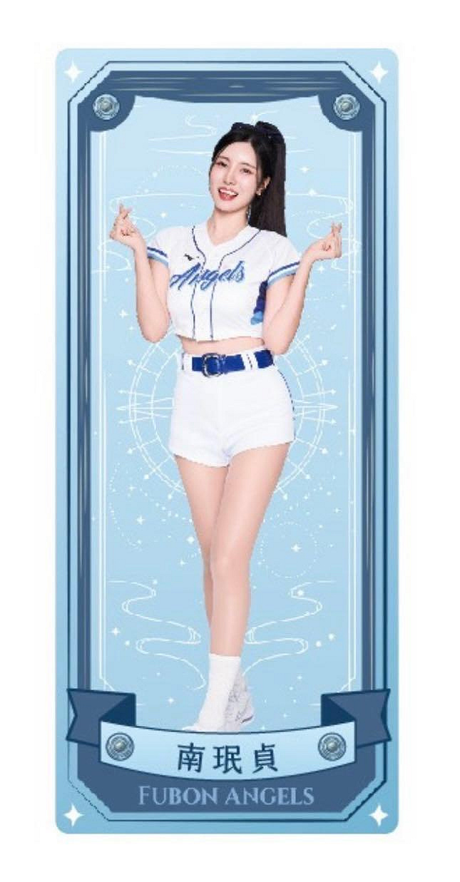 李珠珢現貨】 FUBON ANGELS 李珠珢李雅英南珉貞旋轉壓克力插牌富邦悍將