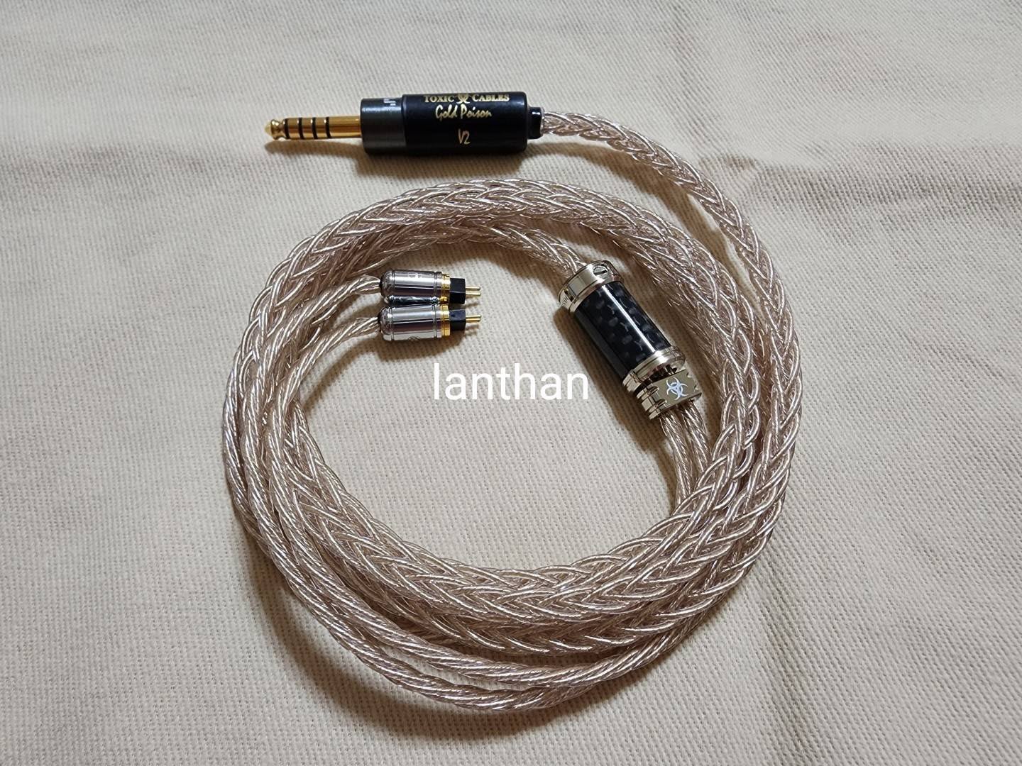 【gsm】TOXIC CABLES Pagasus2 英國Toxic Cable Gold Silver Poison V2(GSP) 8 WIRES～9成5新| Yahoo拍賣