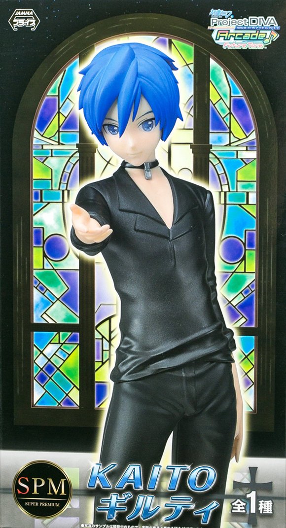 日本正版景品SEGA 初音未來MIKU KAITO SPM 模型公仔日本代購