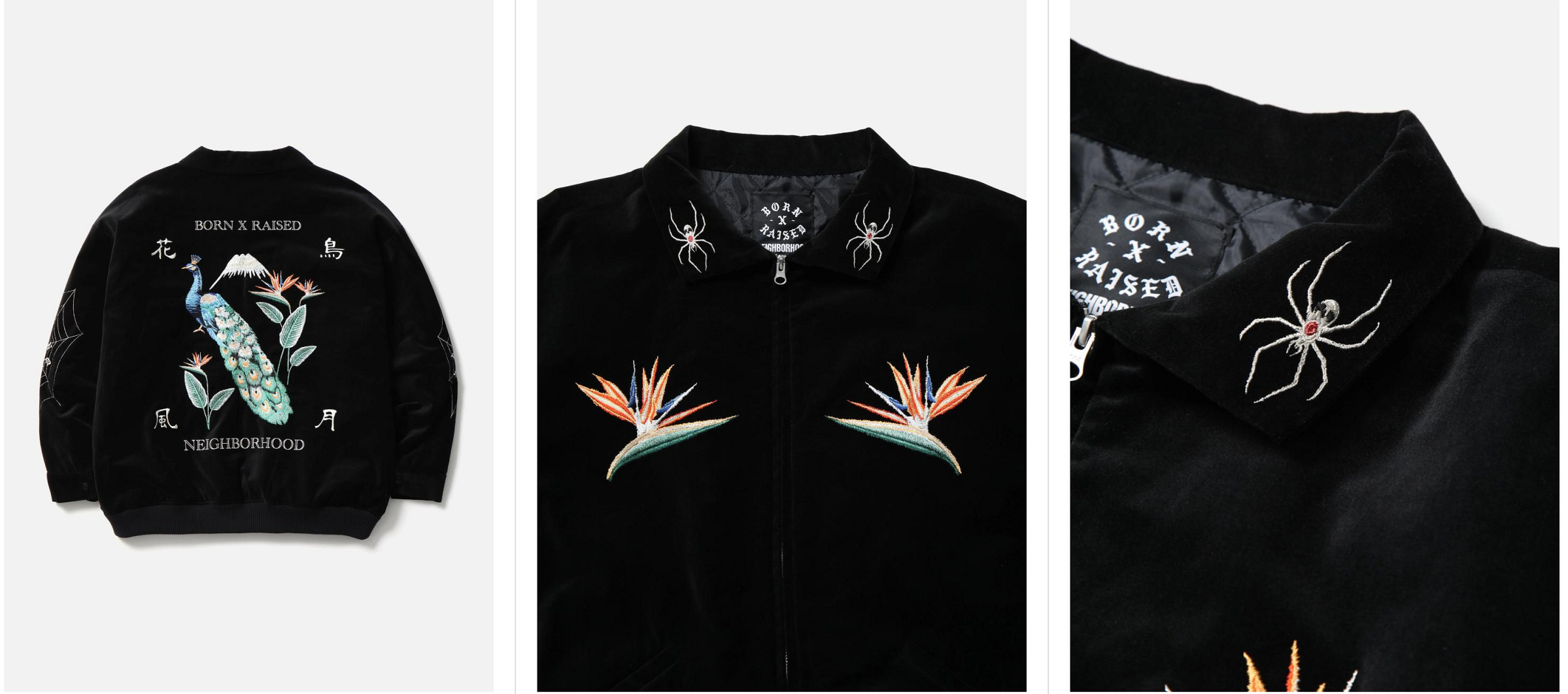ジャケット・アウター NEIGHBORHOOD Born Raised Souvenir Jacket NH X BORN & RAISED . SOUVENIR JACKET