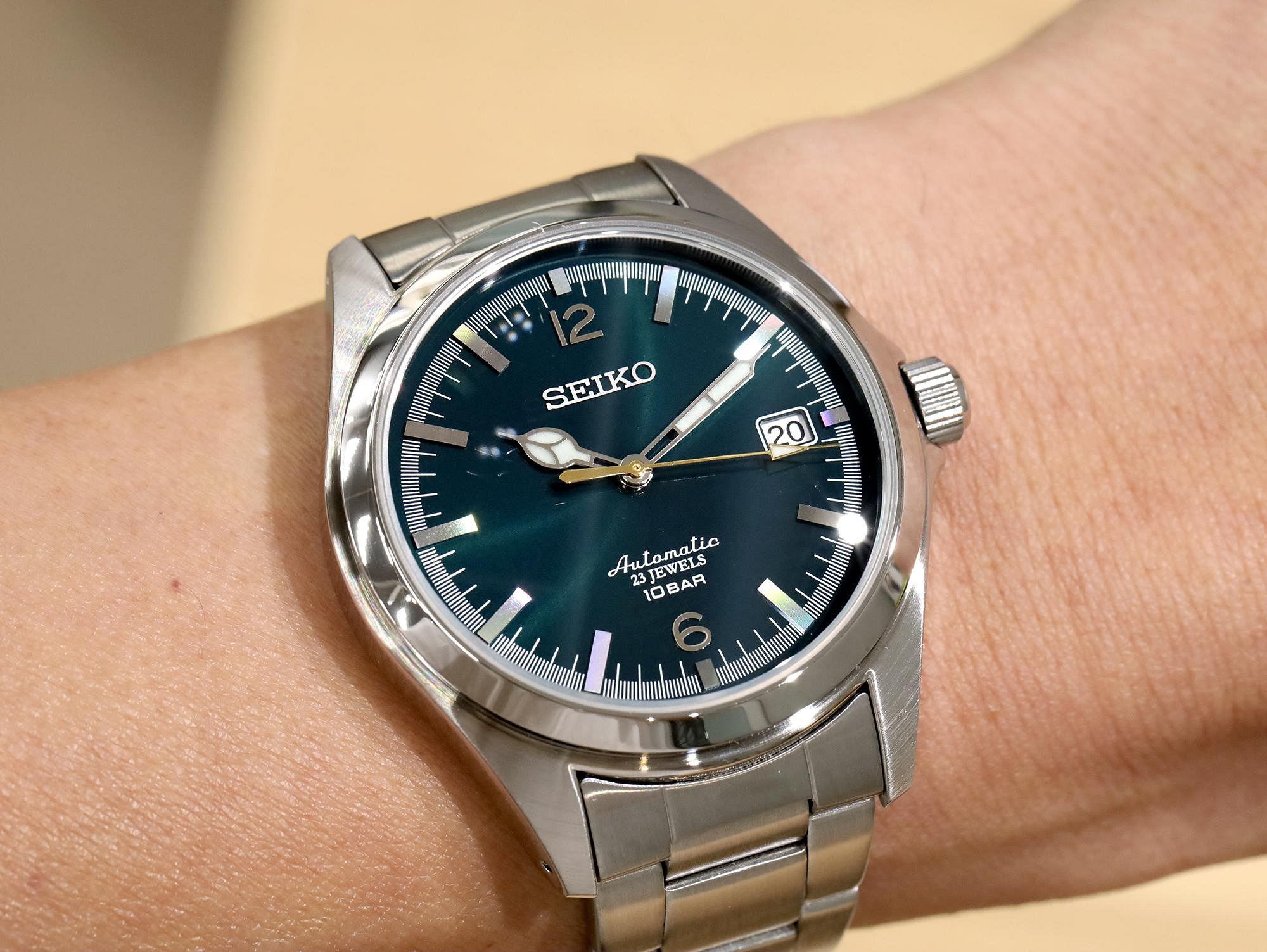 SEIKO×TiCTAC 限定品 自動巻き(グリーン)SZSB036 40mm SEIKO x TiCTAC Limited Edition SZSB036 Mechanical Automatic