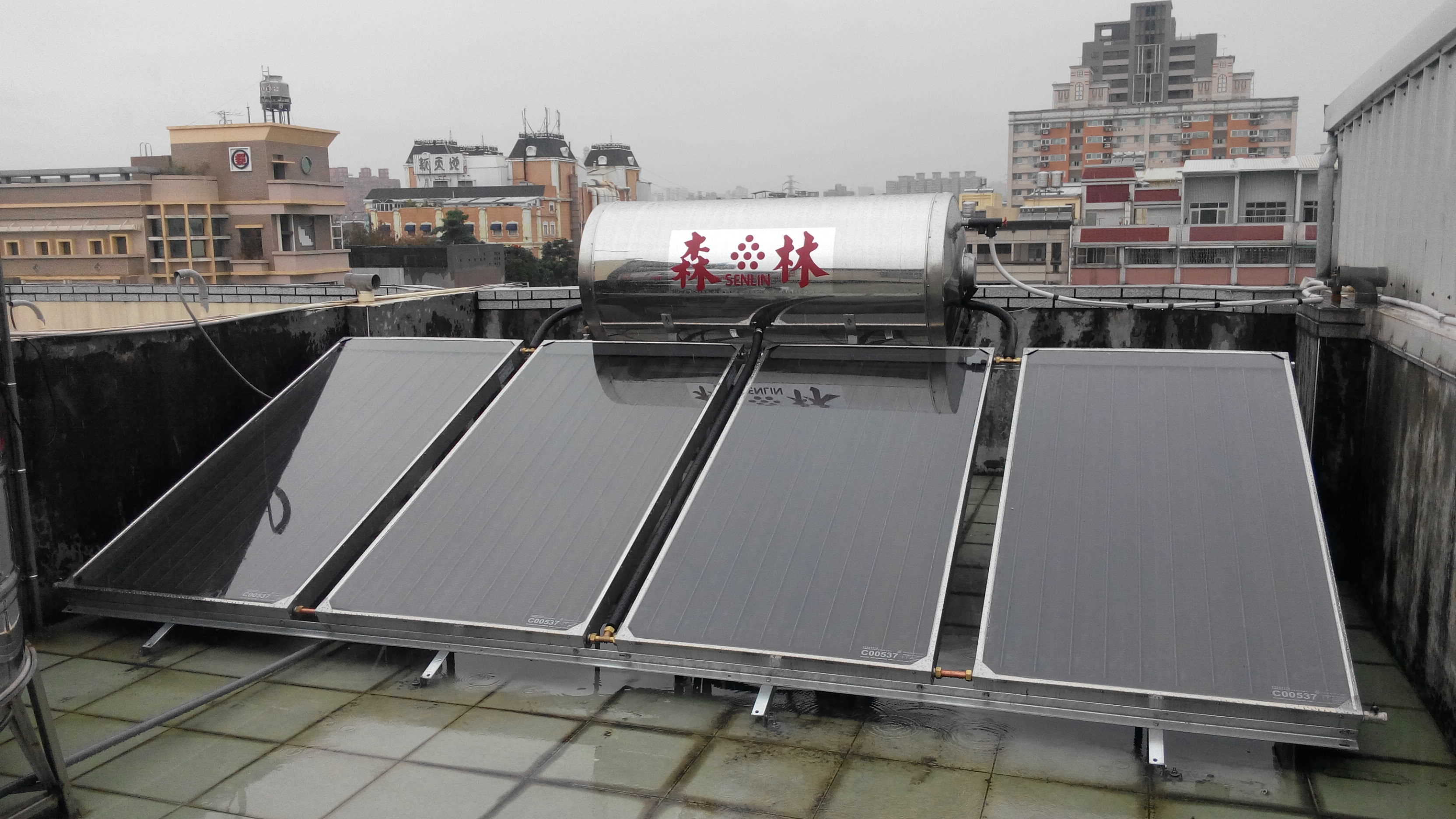 真正超低價超高效能! 比電熱水器還便宜森林太陽能熱水器(含電熱+溫控+基本安裝) 真空濺鍍-選擇性膜鈦合金電熱| Yahoo拍賣