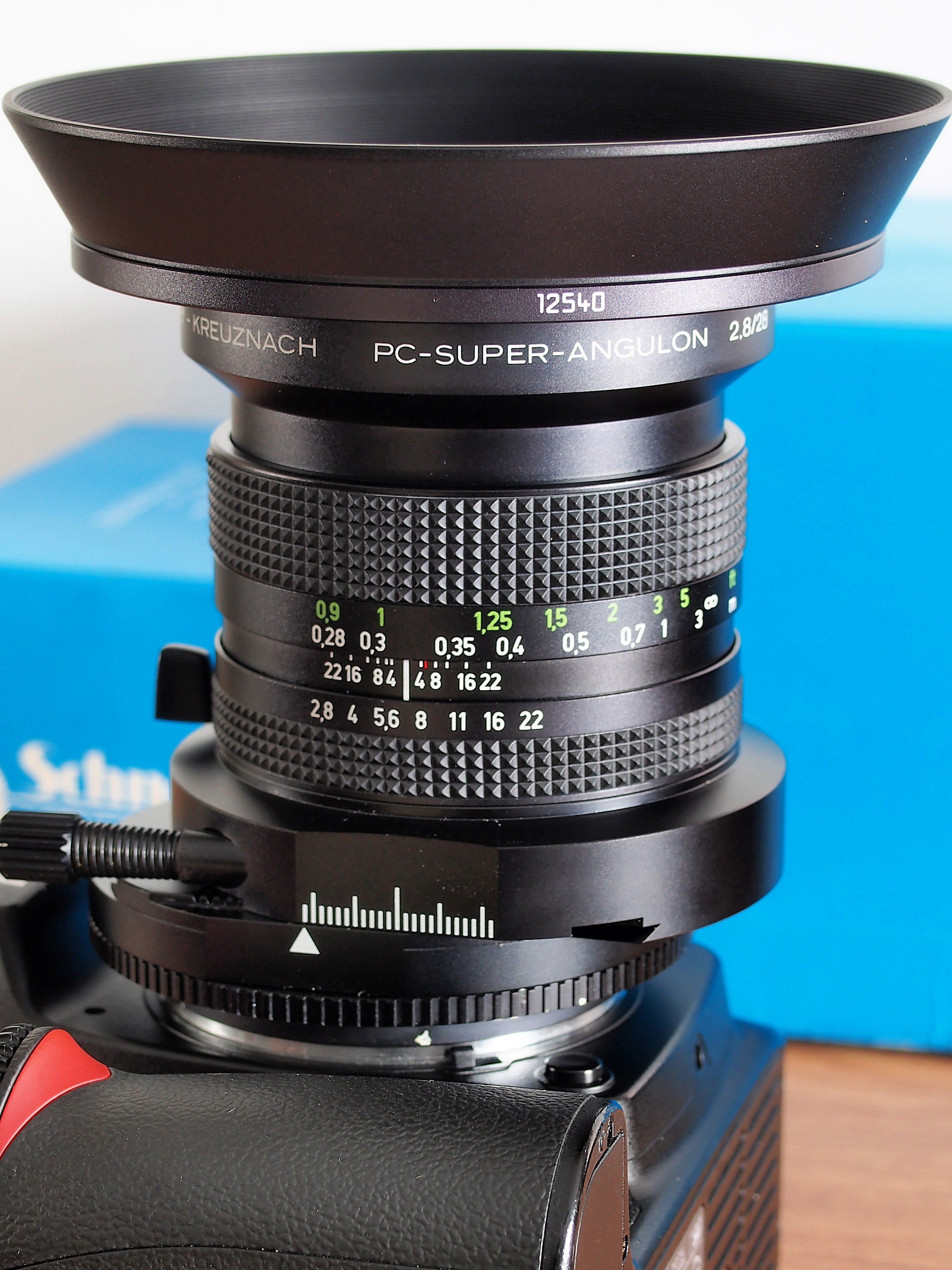 施耐德(信乃達)Schneider kreuznach pc-super-angulon 2.8/28mm超級移