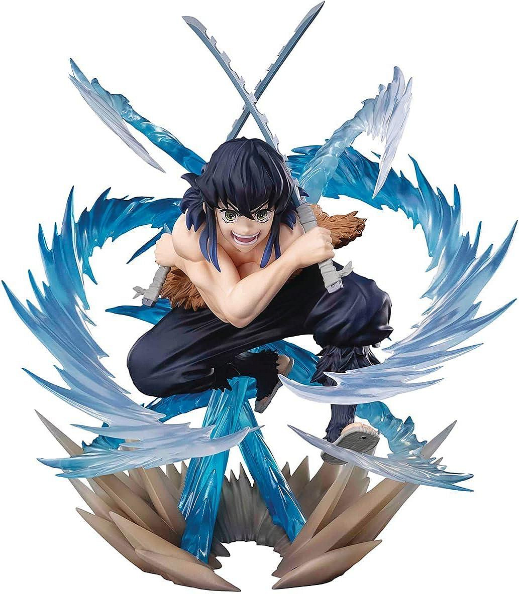 日本正版萬代Figuarts ZERO 鬼滅之刃嘴平伊之助獸之呼吸公仔模型日本