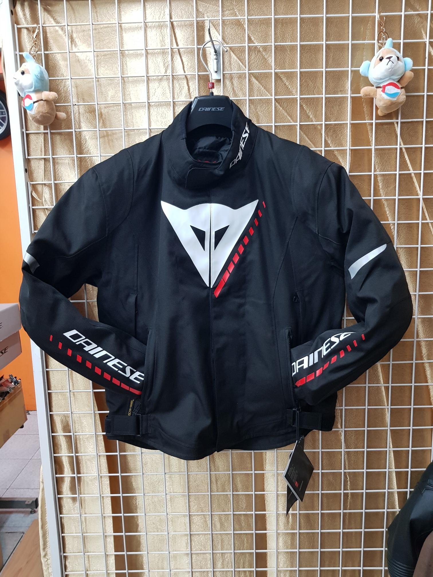 Motorcycle Jacket Webracing Jaqueta Dainese Couro VELOCE D-DRY