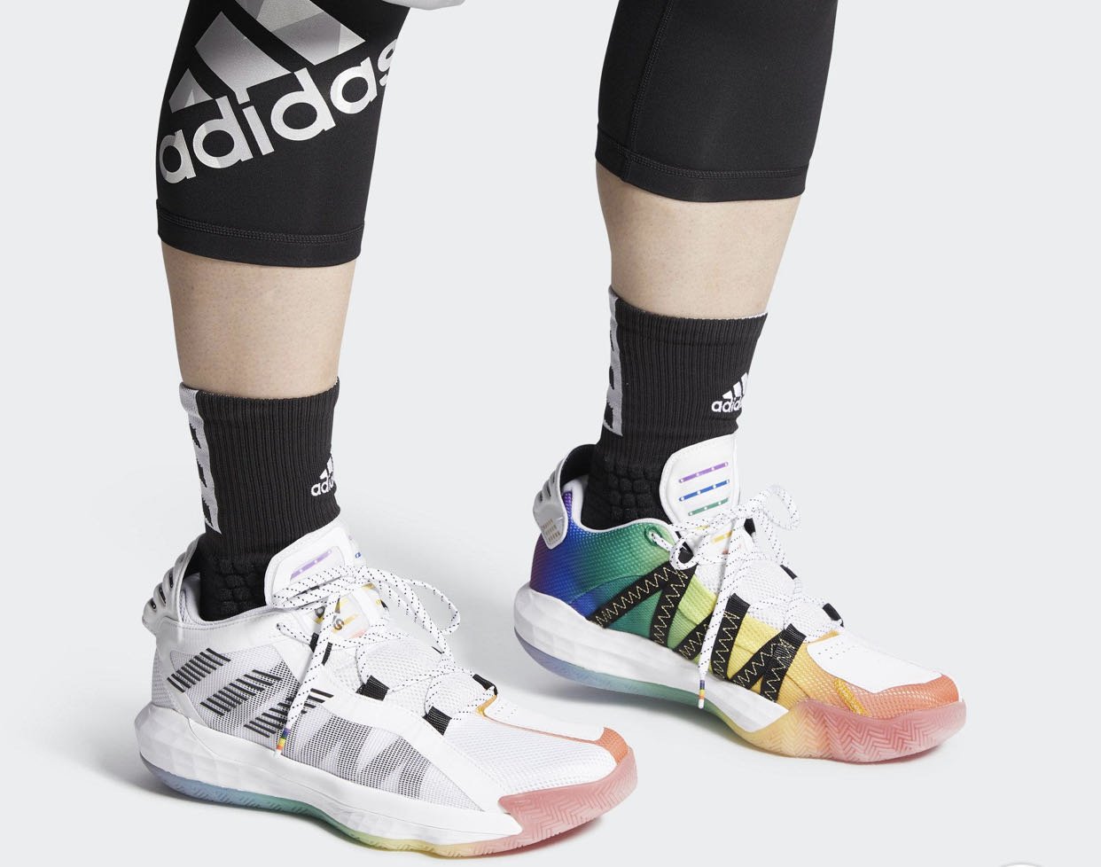 damian lillard pride shoes