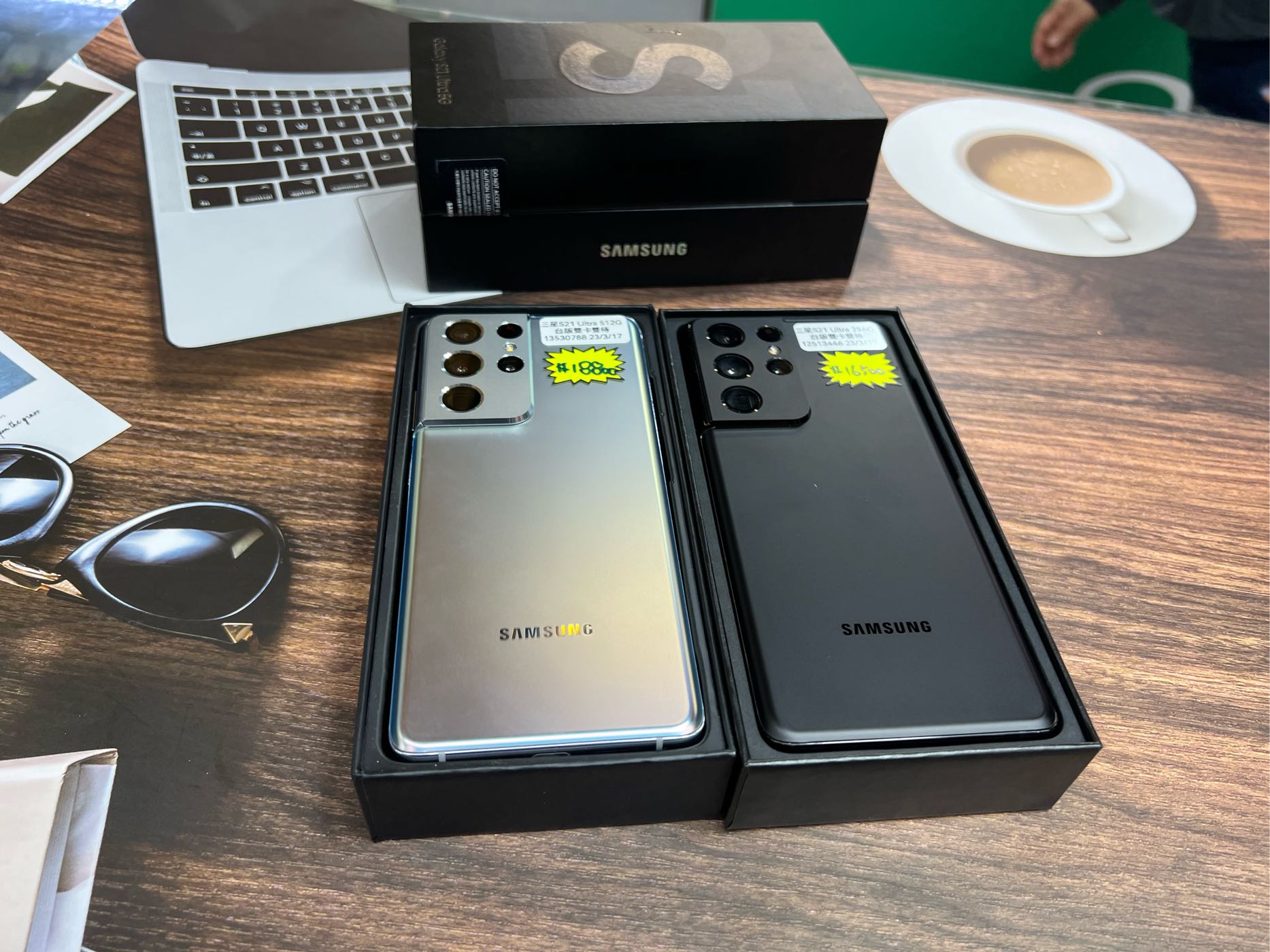 台灣公司貨 三星 S21U 256G S21Ultra 512 雙卡雙待 95%新無傷二手機 另有 Fold3 256G Fold4 S22 Ultra S22