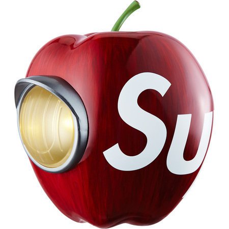 箱有SUPREME×UNDERCOVER/Gilapple Light/16AW Supreme X Undercover Gilapple Medicom Toy Desk Lamp Red