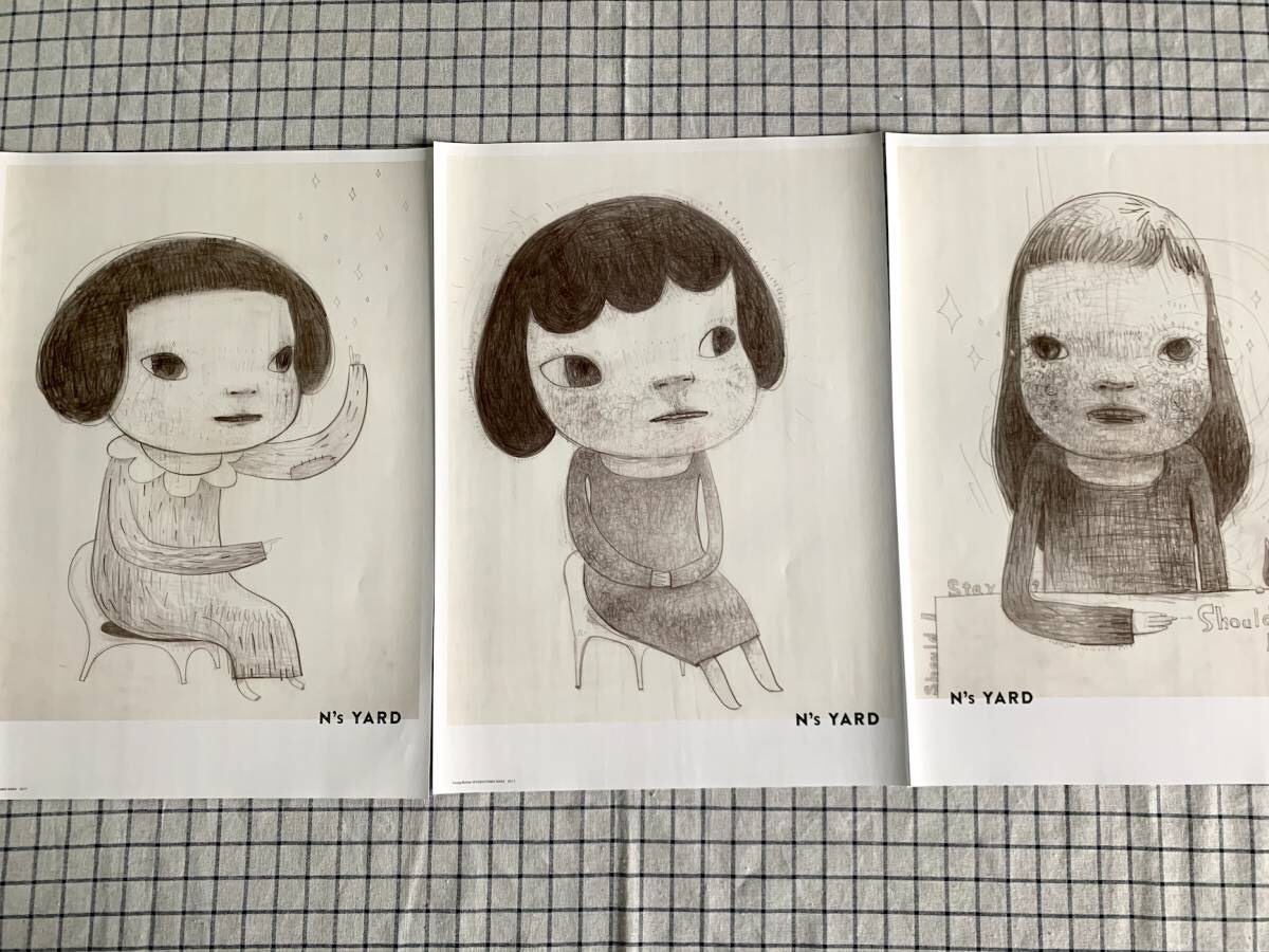 奈良美智Yoshitomo Nara - N's YARD 限定海報非村上隆草間彌生Kaws