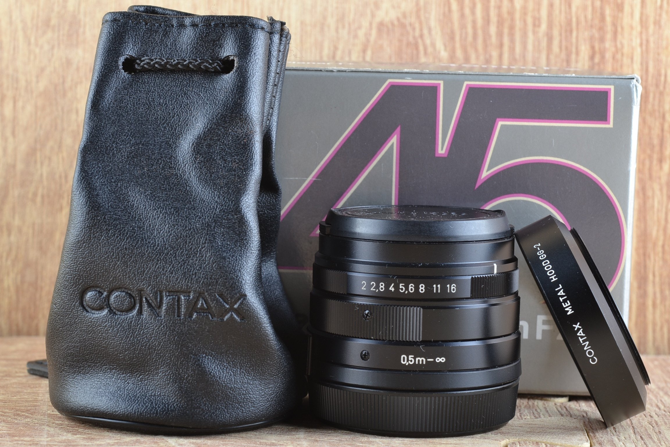 品光攝影】CONTAX Planar T* Carl Zeiss 45mm F2 黑G45 G鏡#47820