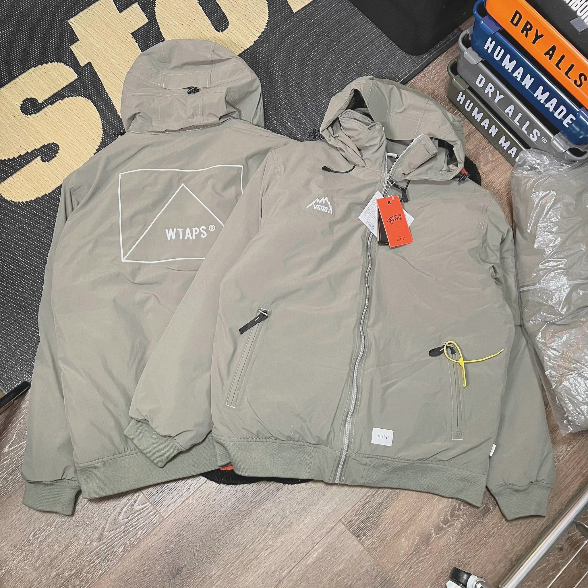 WTAPS VANS ALPS JACKET NYLON TUSSAH 窪塚着用 WTAPS x VANS ALPS JACKET NYLON TUSSAH 03