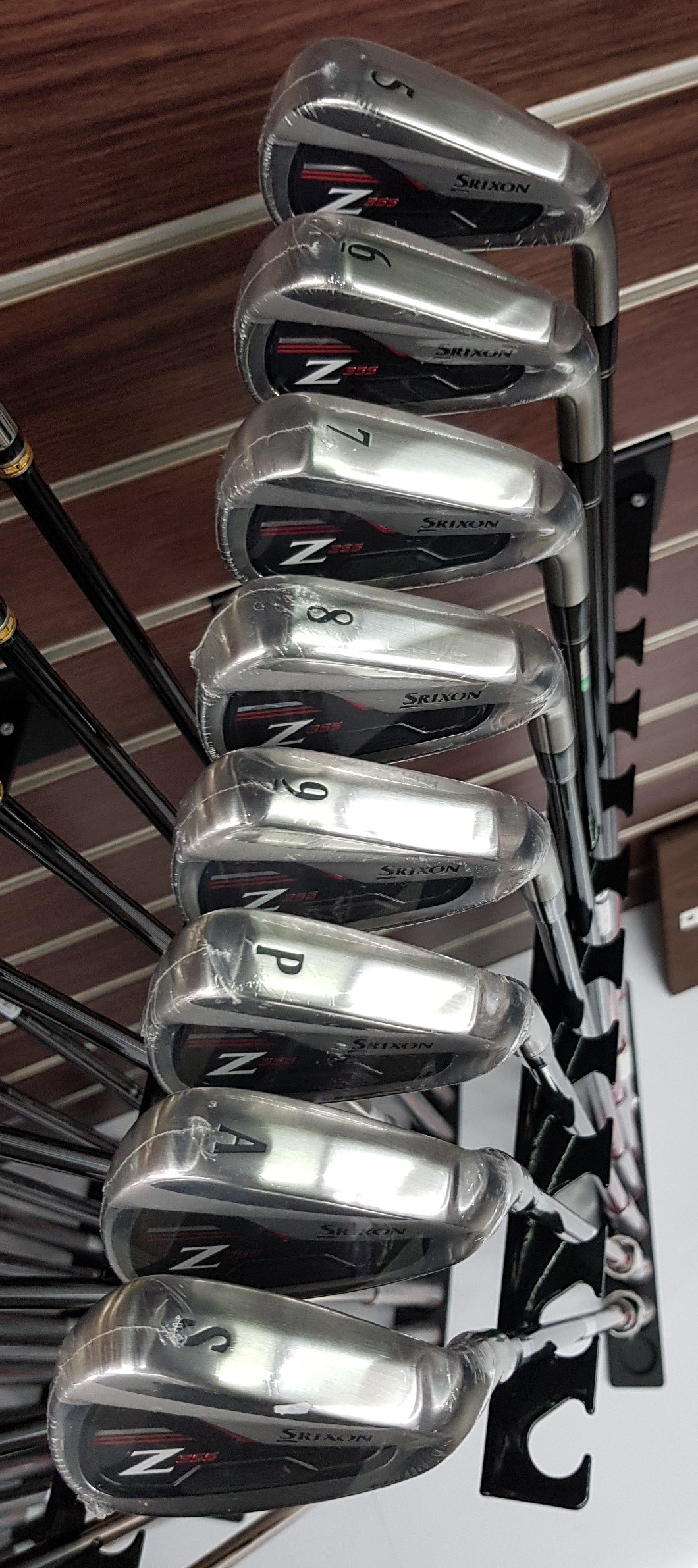 易達高爾夫)原廠日規SRIXON Z355 Miyazaki碳纖維桿身鐵桿組(5~P+