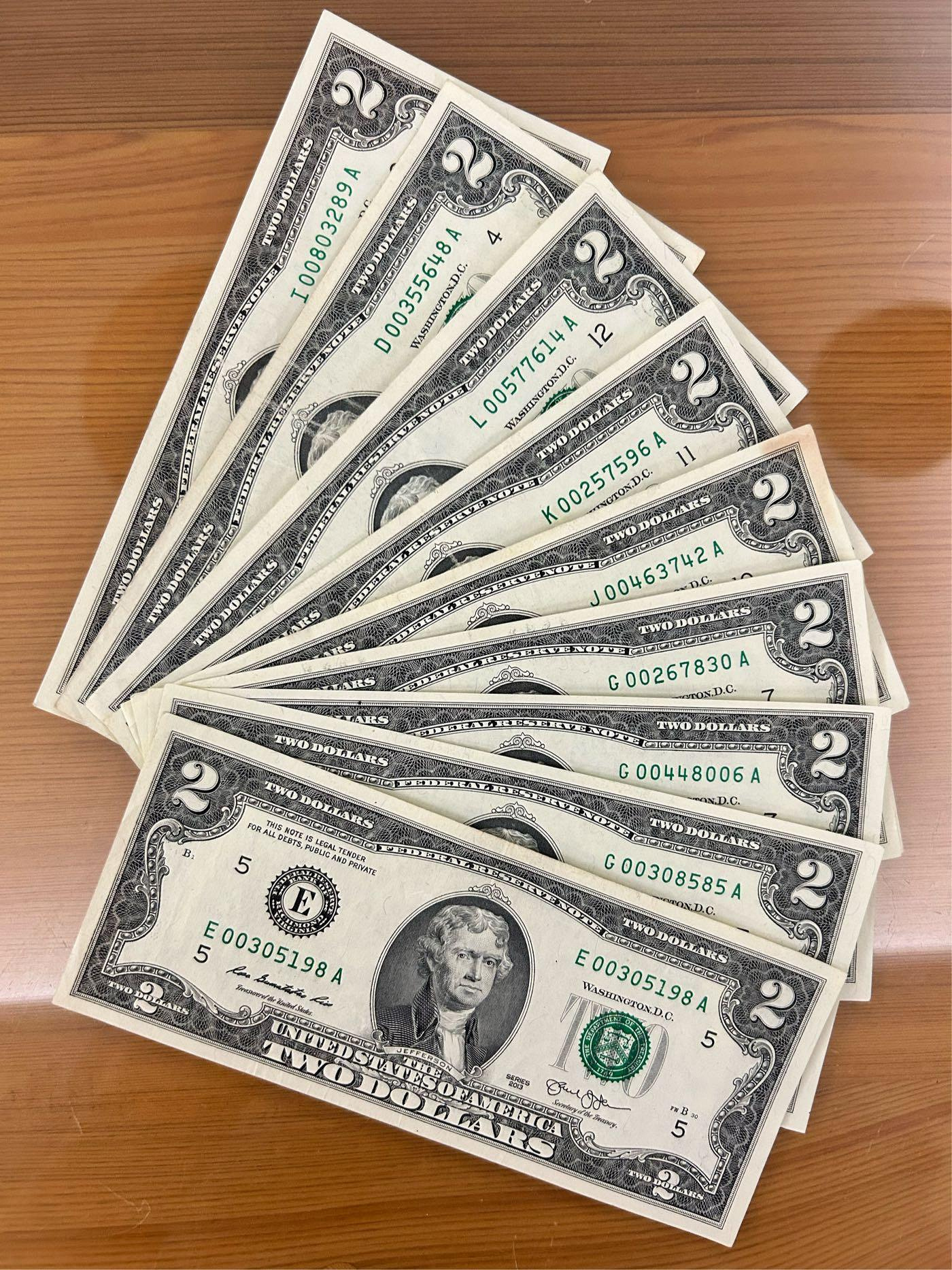 2元紙鈔美金的價格推薦- 2026年1月| 比價比個夠BigGo