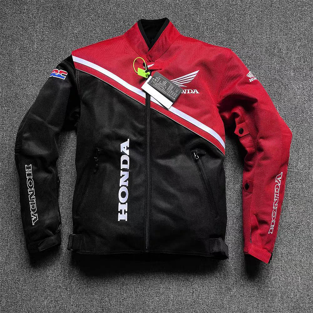 HONDA夏季防摔衣 騎士服 防摔外套 (配備CE護具)