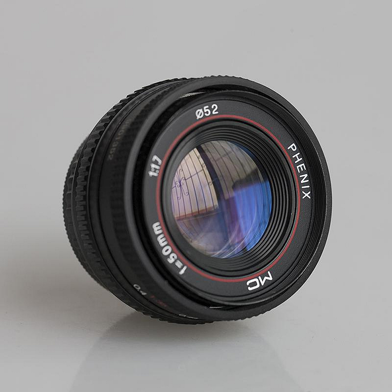 Phenix鳳凰50mm F1.7 MC全片幅手動人像鏡頭PK尼康富士E卡口中古| Yahoo拍賣