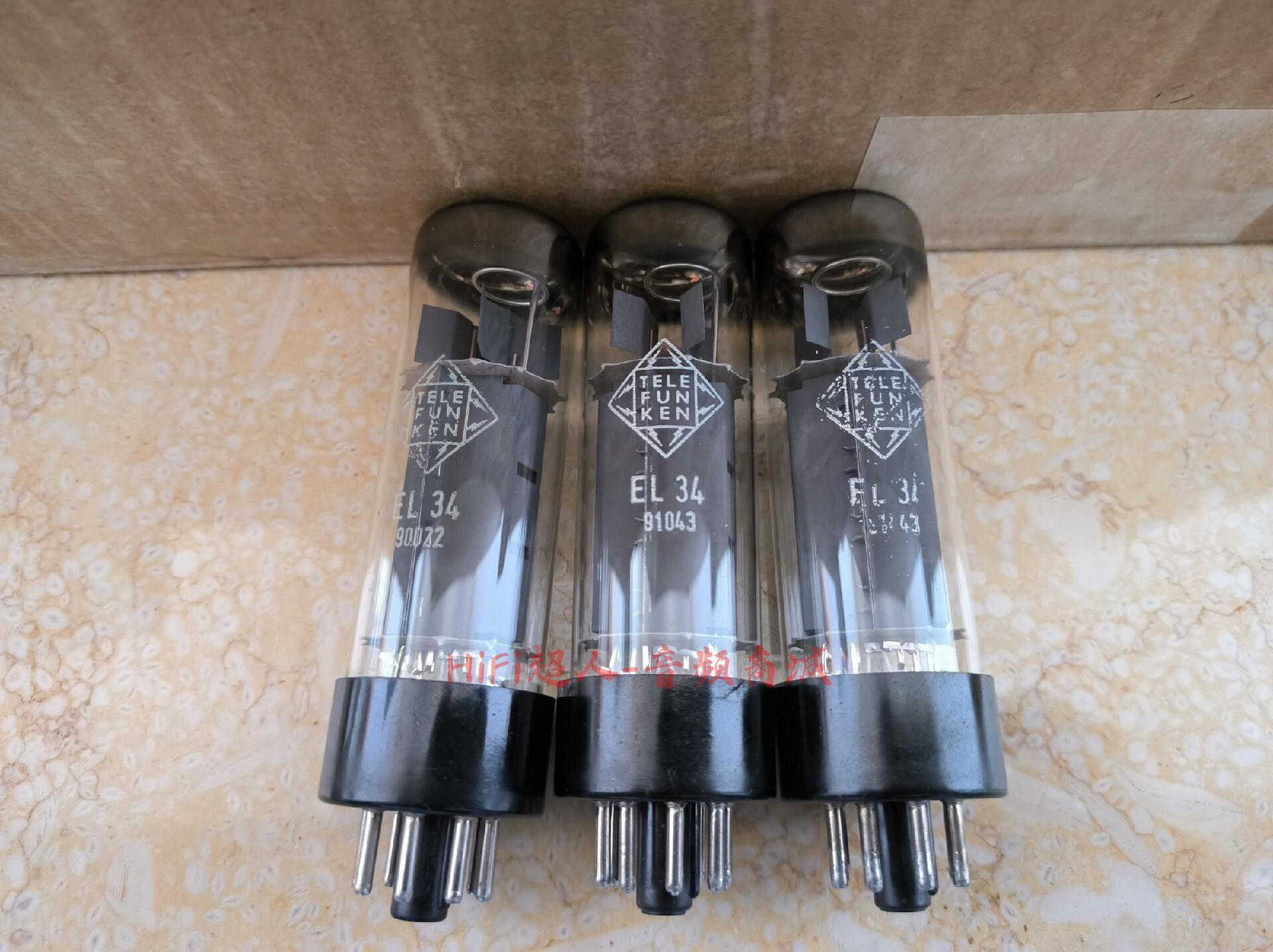 德國西德產NOS德律風根Telefunken EL34電子管KT77 6CA7 6L6真空管全新