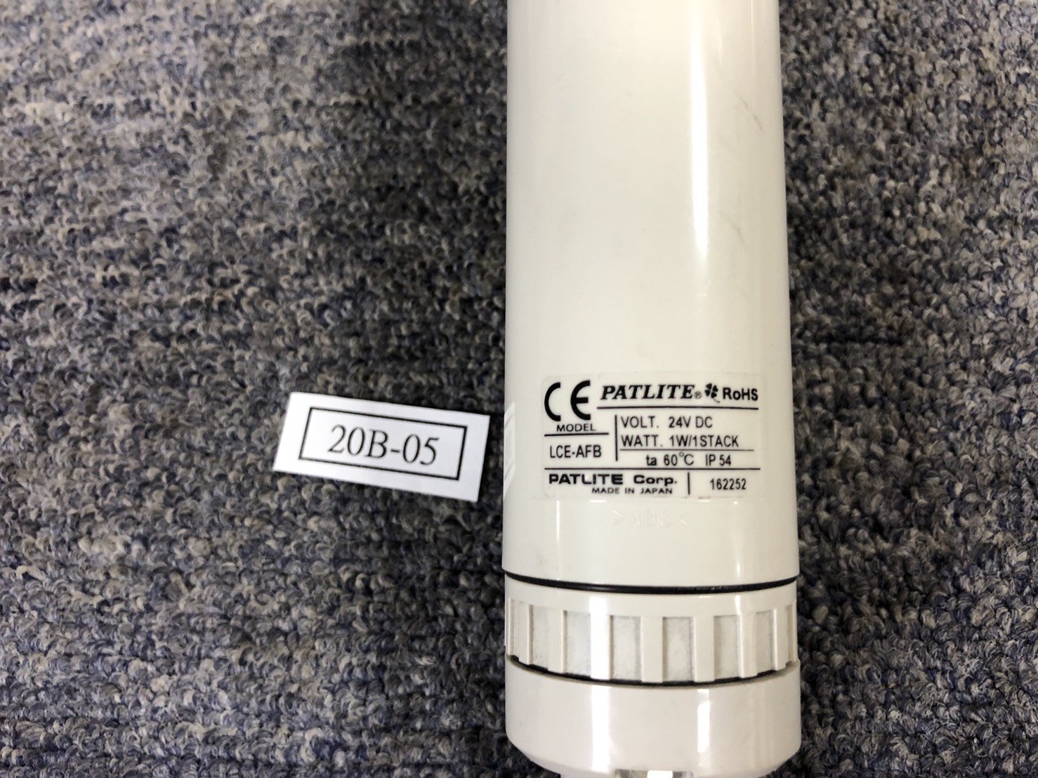 PLCMARKET_新品無包裝PATLITE 派特萊三色信號桿燈,蜂鳴器LCE-AFB LCE