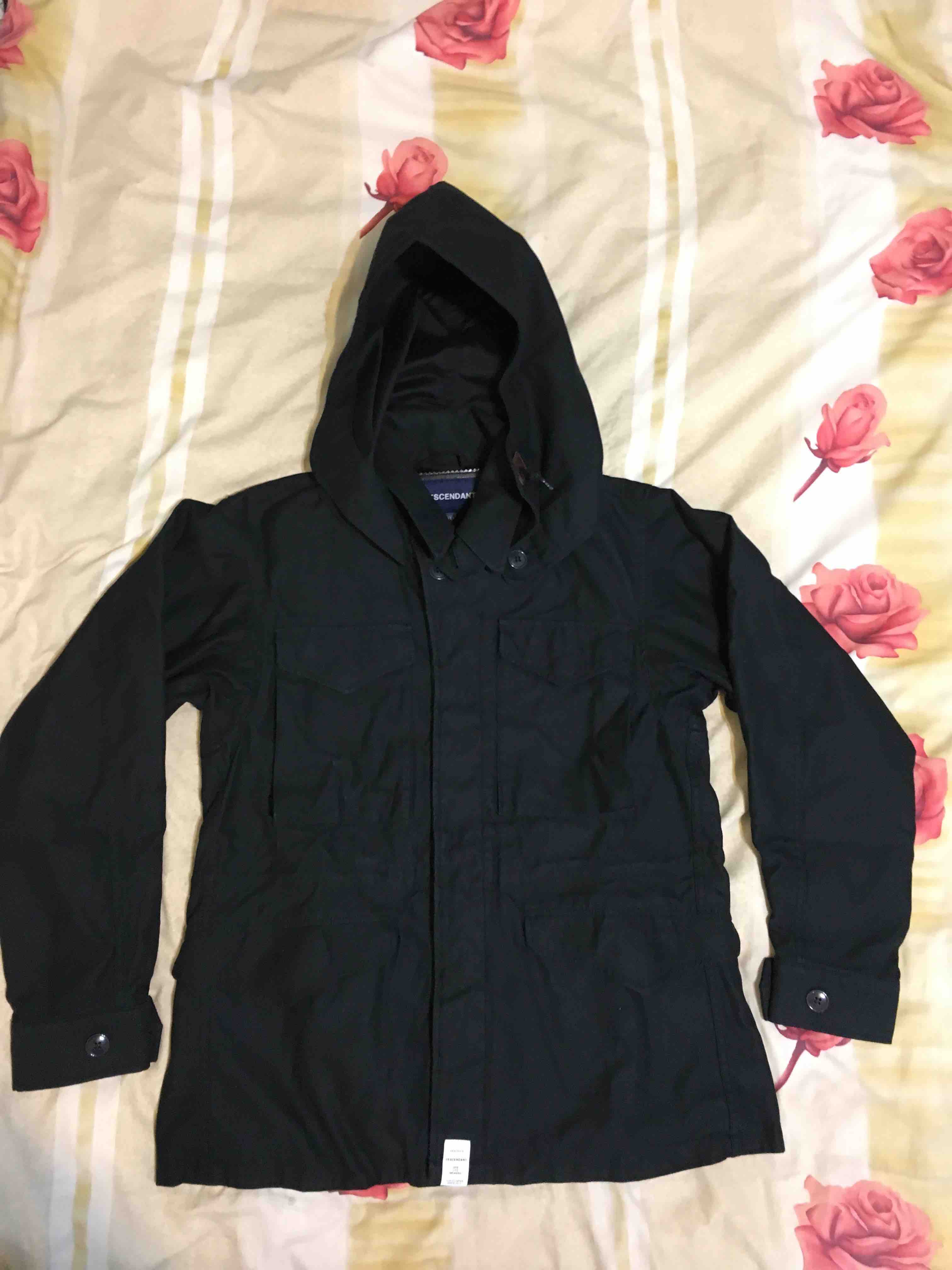 DESCENDANT 17AW 1943 SATIN JACKET ジャケット 希望商店】DESCENDANT 1943 SATIN JACKET M65 17AW 機械潛水艇