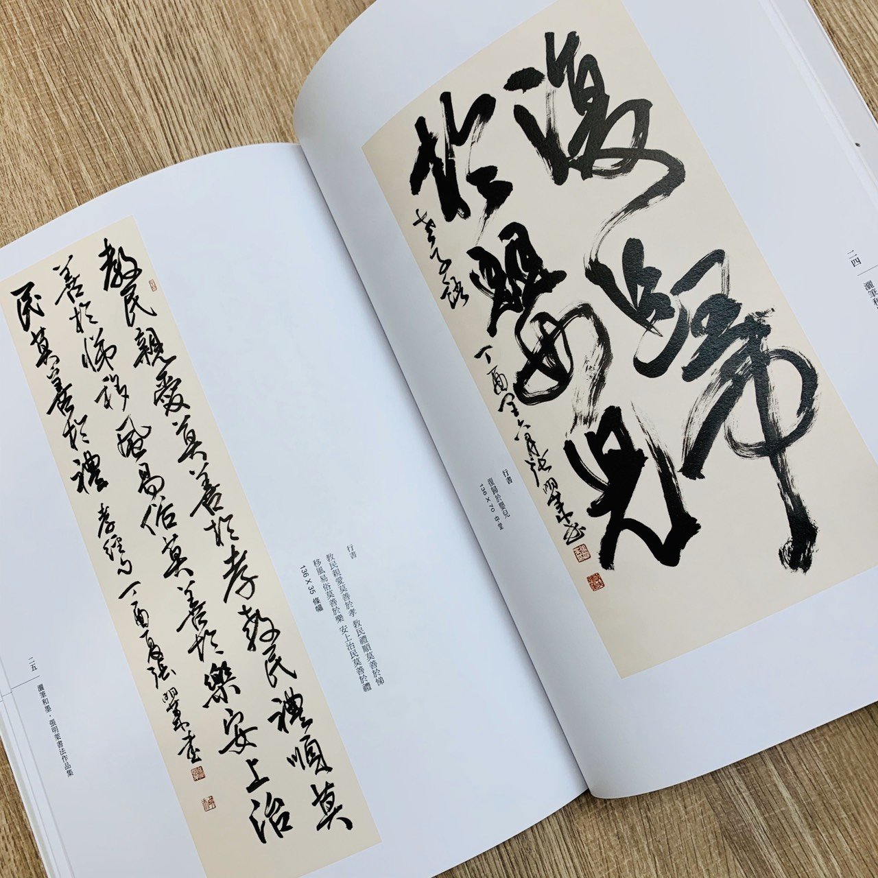 正大筆莊《灑筆和墨叙幽情》書法老師作品張明萊書法作品集| Yahoo拍賣