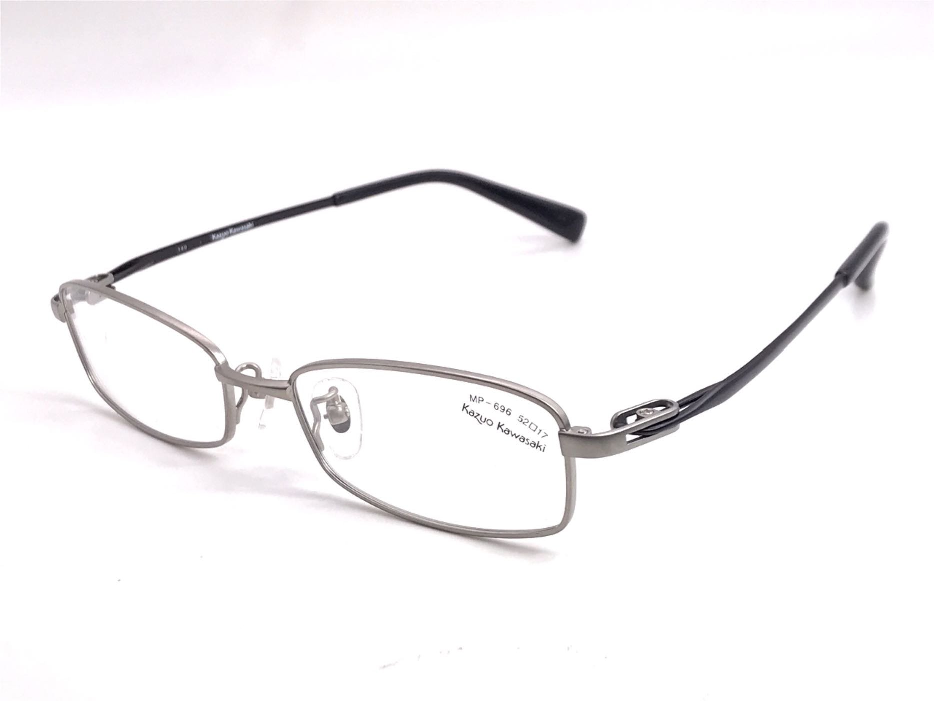 本閣】增永眼鏡masunaga/kawasaki川崎和男MP696 日本手工眼鏡lindberg