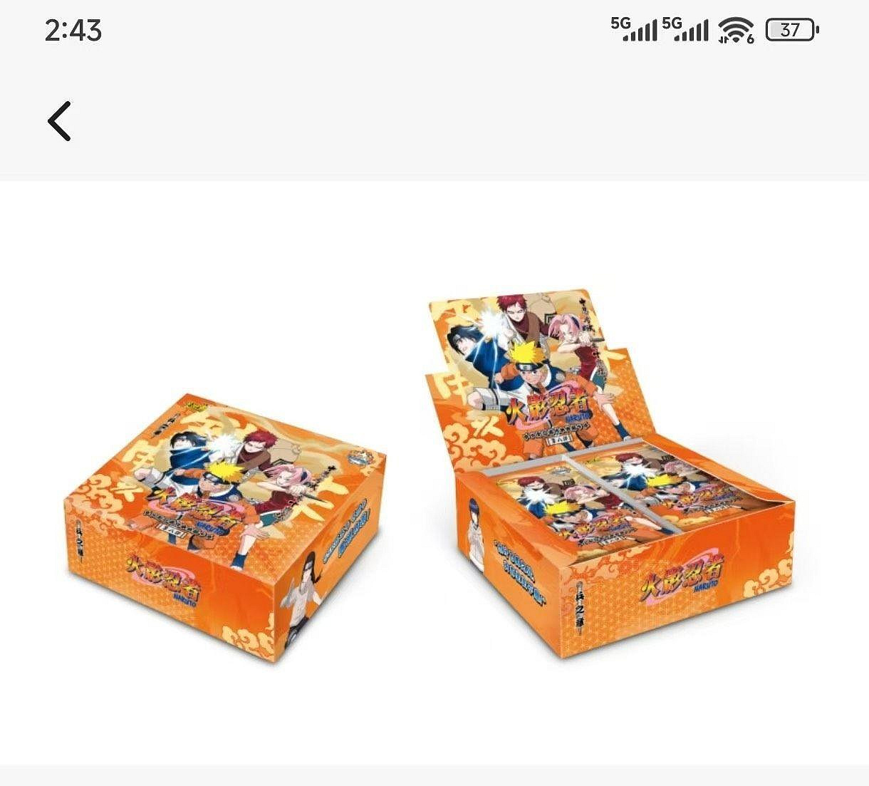 火影忍者傳承典藏卡兵之章第8彈嚴選新品，一盒30包精緻卡遊，CR SP AR