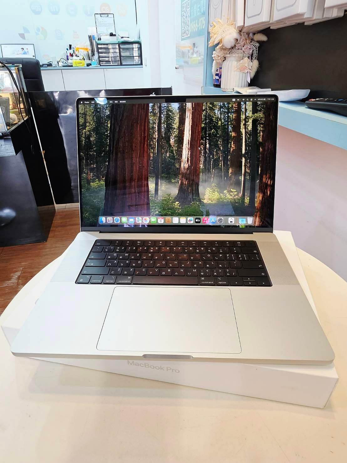 【艾爾巴二手】MACBOOK PRO M2 PRO/16G/512G 16吋 銀#二手筆電#漢口店 7W97D