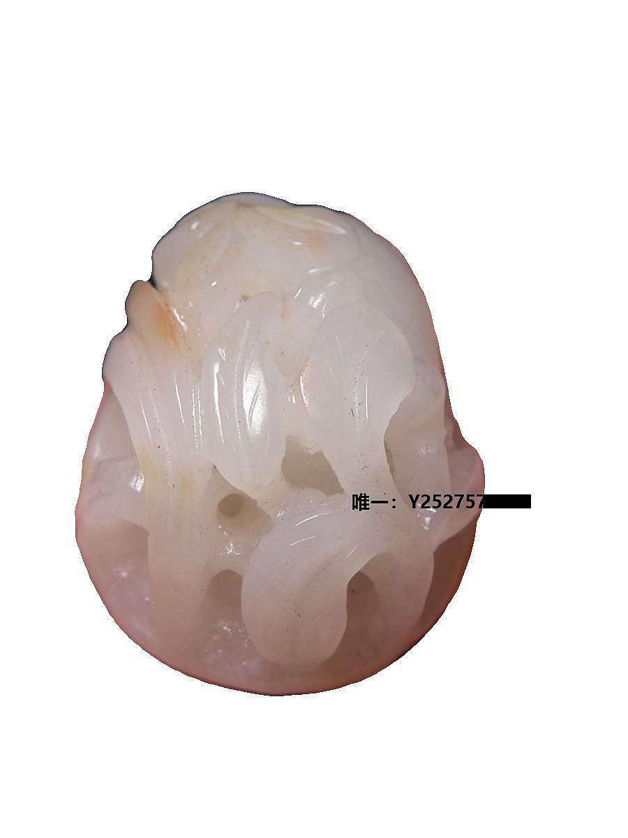 古玉老玉元代和田白玉帶沁圓雕鏤空鷺鷥大爐頂? | Yahoo拍賣