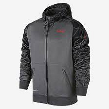 （Size L) Nike Lebron James 刷毛保暖 連帽外套（003）