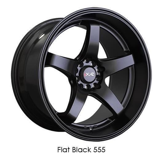 XXR 555 18インチ 4本セット！ 小傑車燈--全新XXR 555 18吋鋁圈深唇銀邊黑爪銀邊金爪5孔4孔4