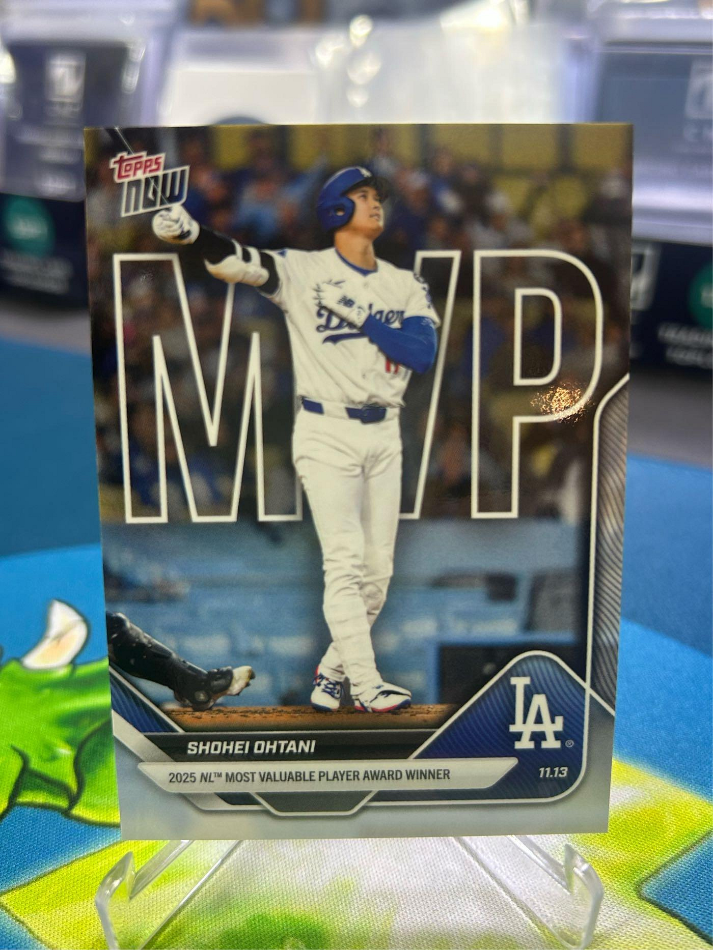 Shohei Ohtani - 2025 MLB Topps NOW® - Card OS-7 大谷翔平MVP 球員卡