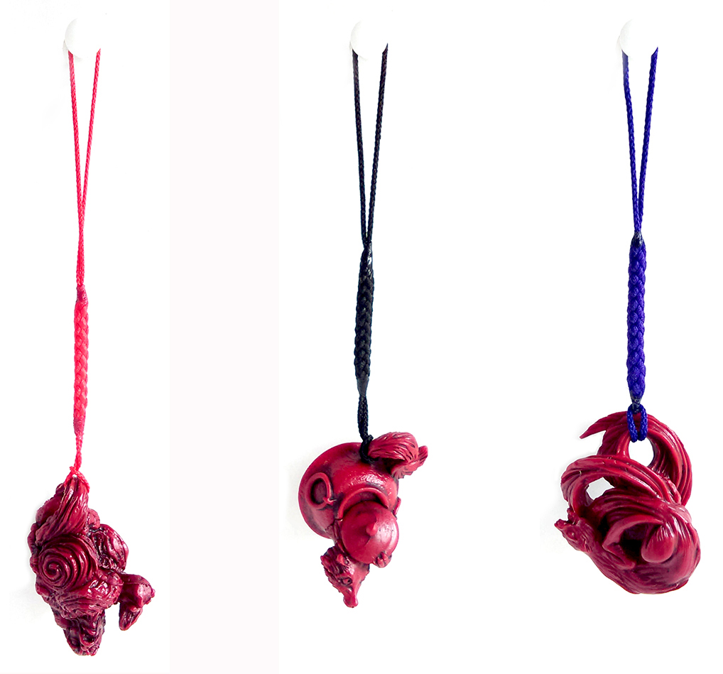 百鬼夜行 竹谷隆之　妖怪6種 通常彩色版　海洋堂 百鬼夜行 竹谷隆之 妖怪6種 通常彩色版 海洋堂 百鬼夜行