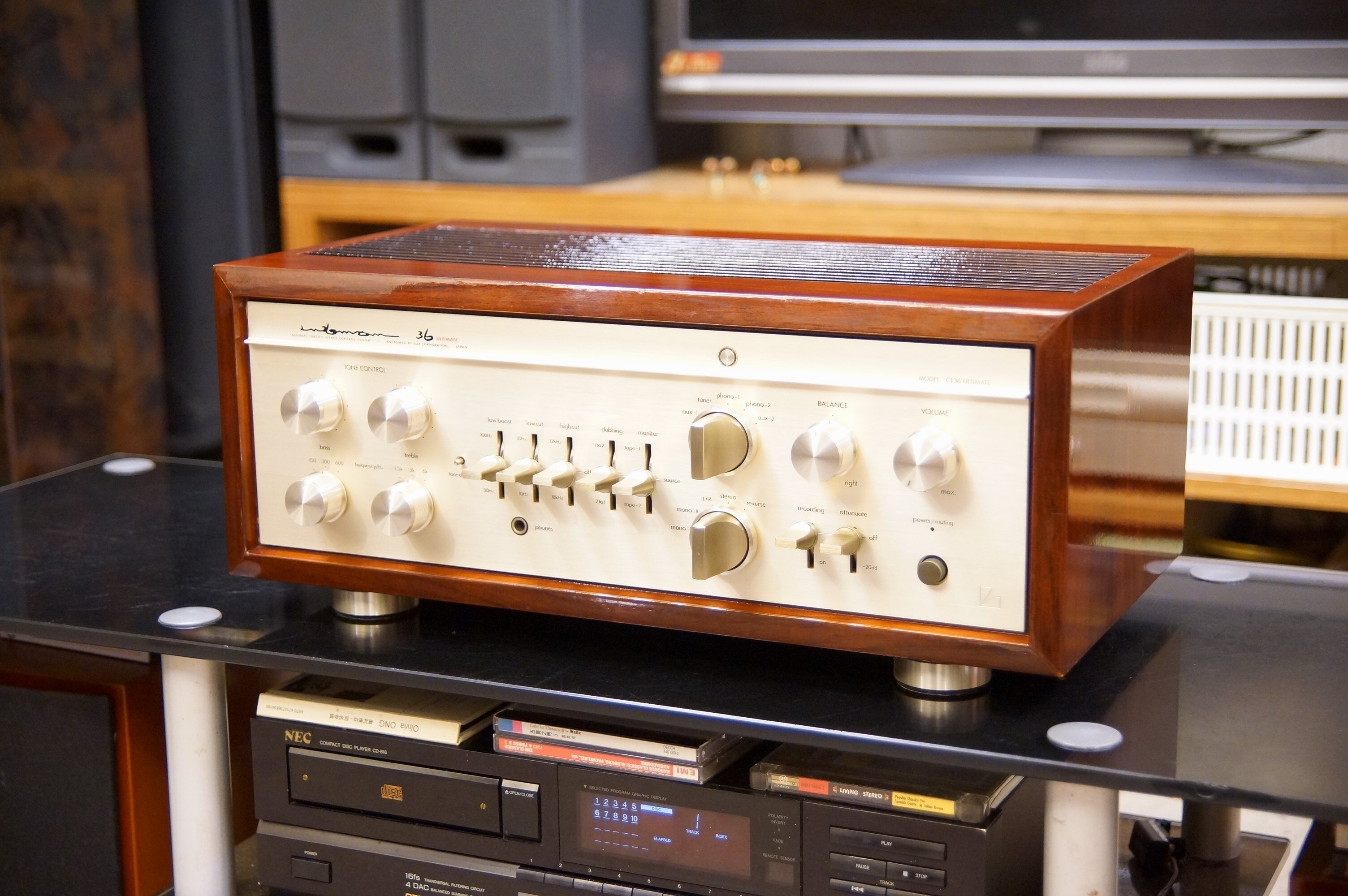 一元音響] 全球限量200台! 經典頂級夢幻名器LUXMAN CL36 ULTIMATE 