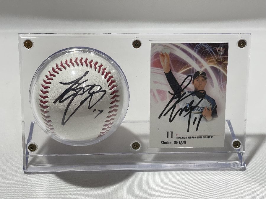 大谷 翔平 簽名 球 letao 大谷翔平NPB 統一球試合球直筆サインボール北海道