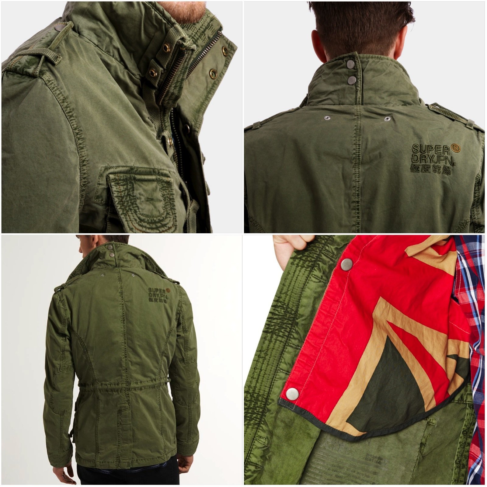 日本未発売　superdry 極度乾燥　M65 未使用品　S 春秋 NEW 早いもの勝ち 日本未入荷 superdry 冒険魂 送料無料