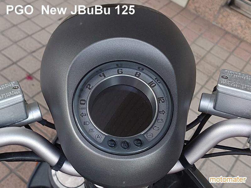 PGO New JBuBu 125 液晶螢幕淡化維修（維修方式：採直接更換全新液晶螢幕方式）（大明儀表板）