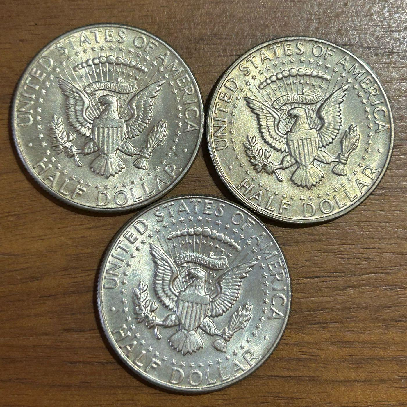 H2Shop】美國美元50美分半元甘迺迪1967-1968年具還原光具光澤銀幣美金硬幣錢幣優質流通品相附圓盒| Yahoo拍賣