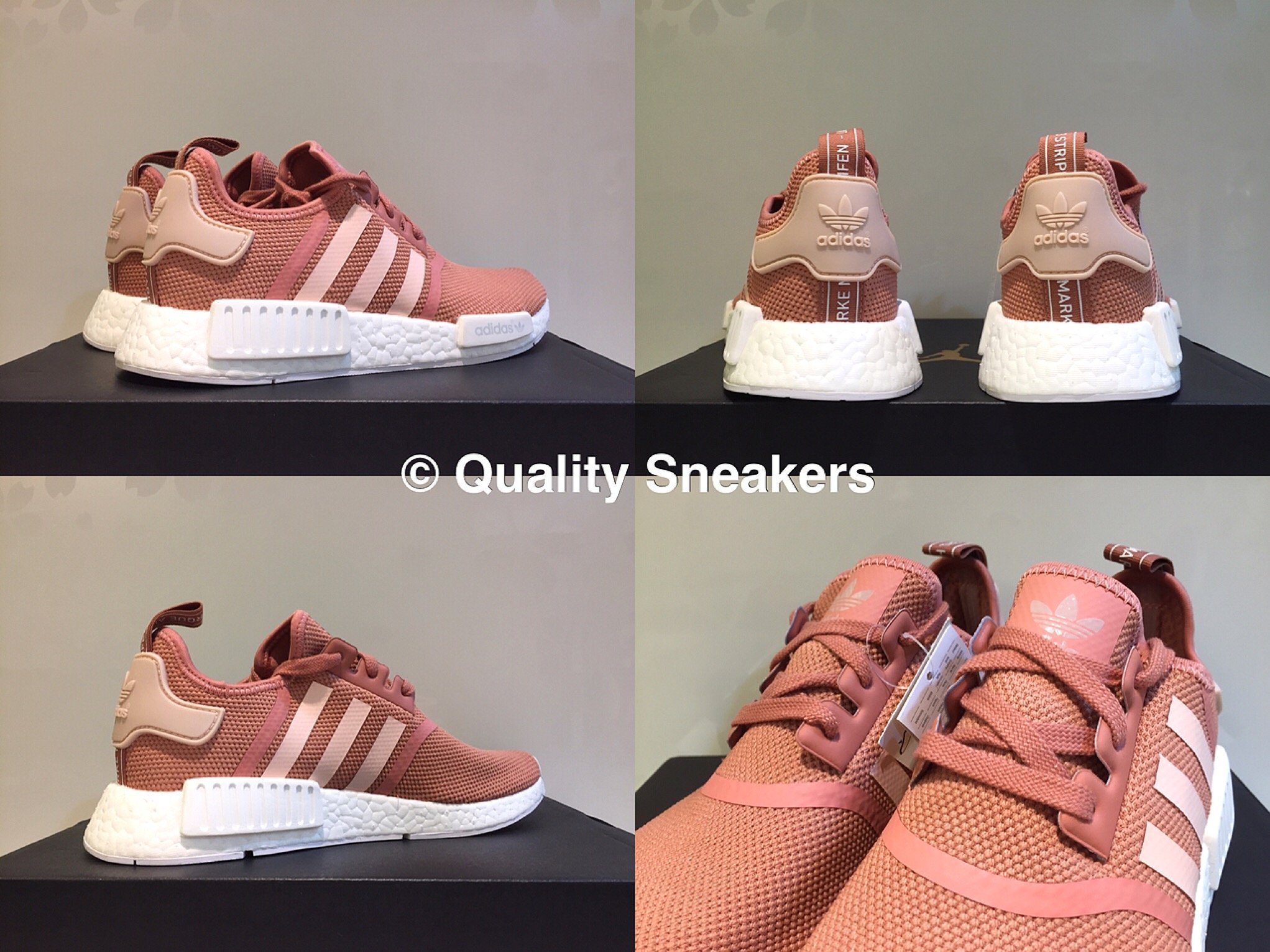 adidas gazelle silver green womens adidas Originals Nmd R1 Boost Runner Primeknit W "Pink" | S76006