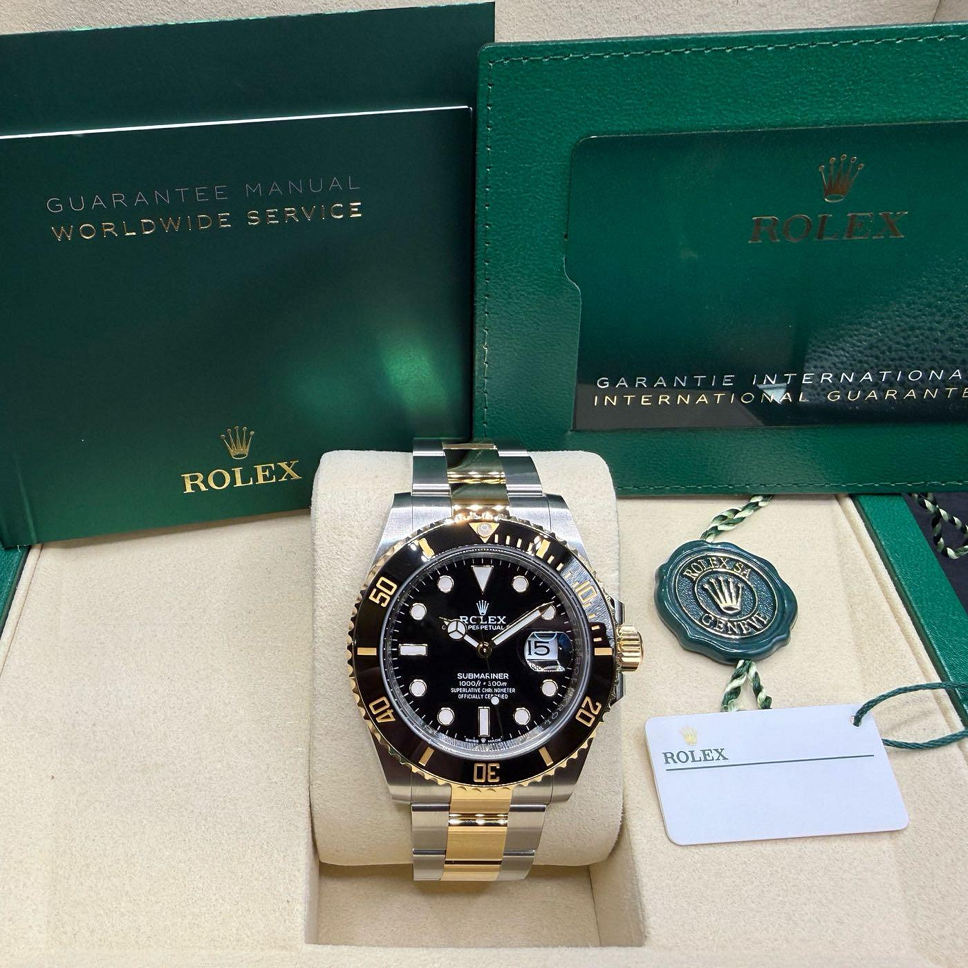 【JD WATCH】Rolex勞力士 Submariner 126613LN 半金黑水鬼（2026/02）全新品