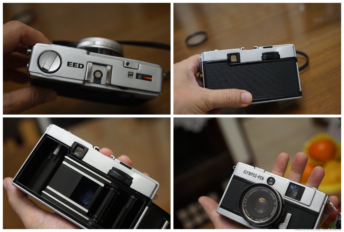 ★美品★ OLYMPUS-PEN EED F.Zuiko 32mm F1.7 レンズ改造で遊ぶ: F.Zuiko 32mm f1.7 OLYMPUS-PEN EED 小さい