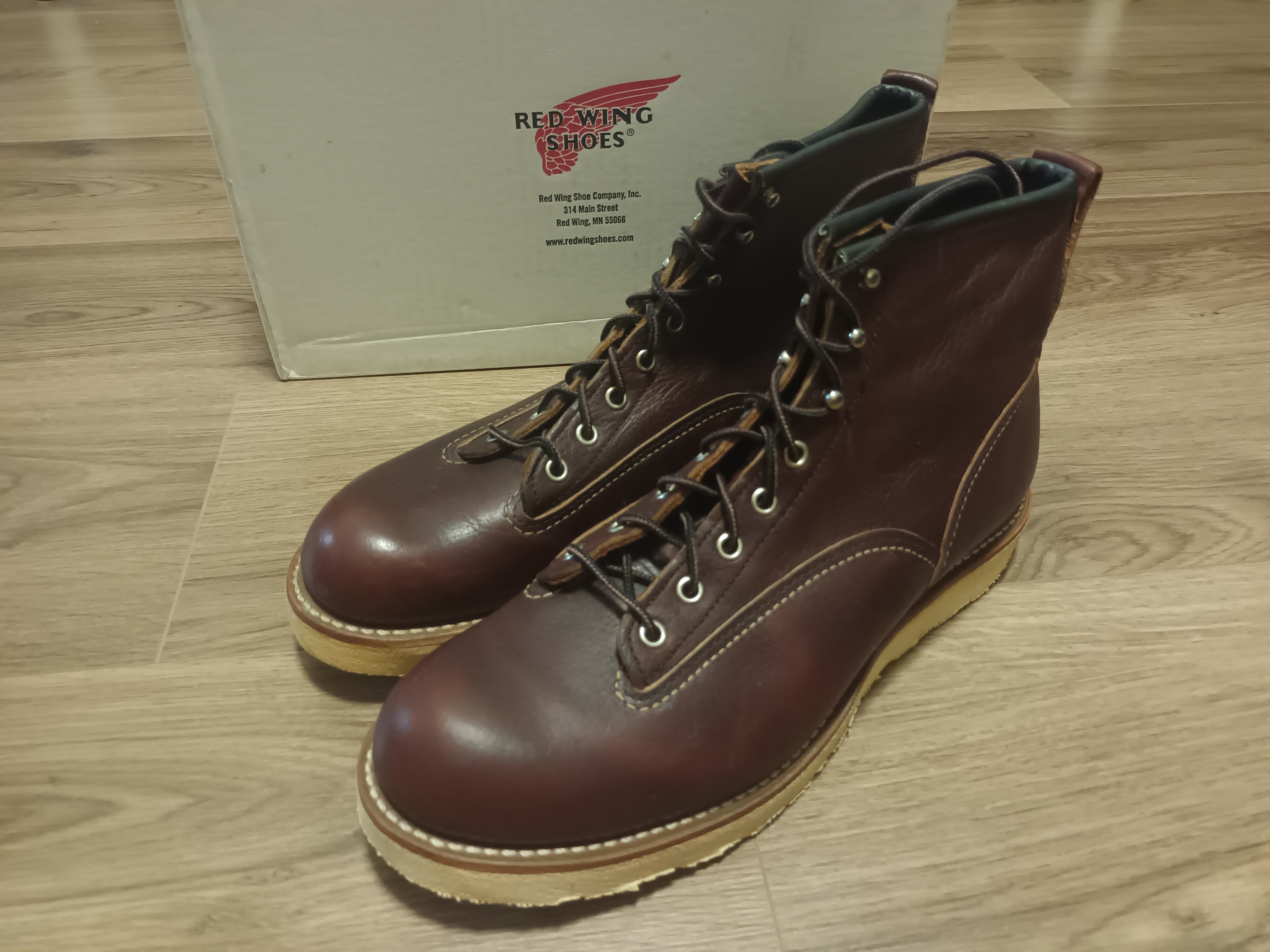 RED WING 2906 ラインマン 27.5〜28cm 8/D】ラインマン2906 RED WING