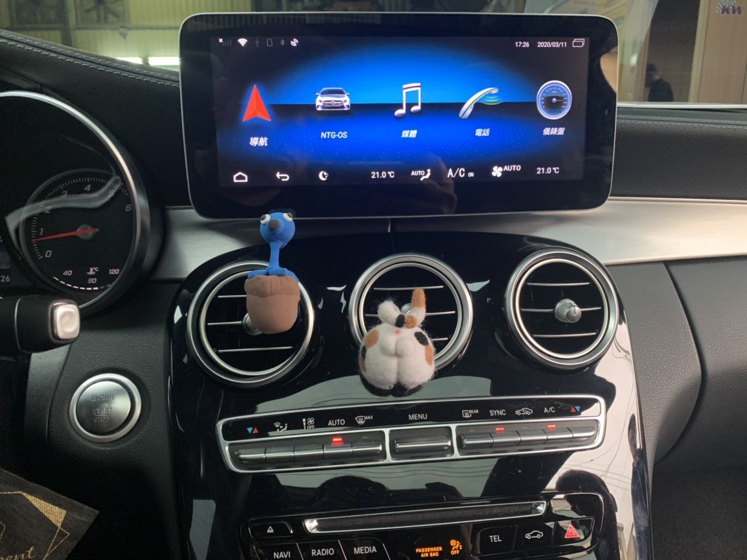 賓士Benz W205 GLC C300 C200 C180 Android 安卓版 10.25吋螢幕主機 導航/八核心
