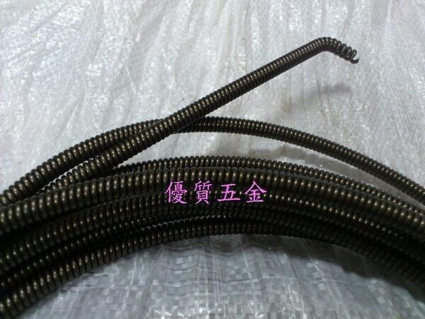 【優質五金】台通牌電動通管機~彈簧通管條 9.5mm X 9米 (3/8*30呎) 特價中