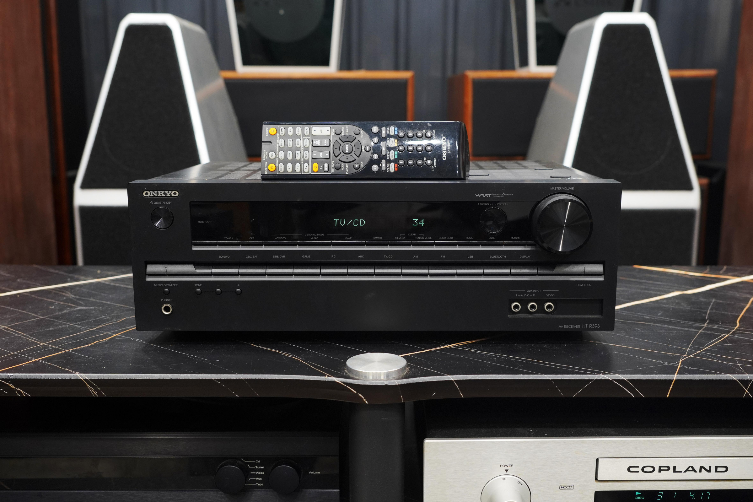 ONKYO HT-R393 AVアンプ レシーバー 音響機器 ONKYO HT-R393 AVアンプ レシーバー 音響機器