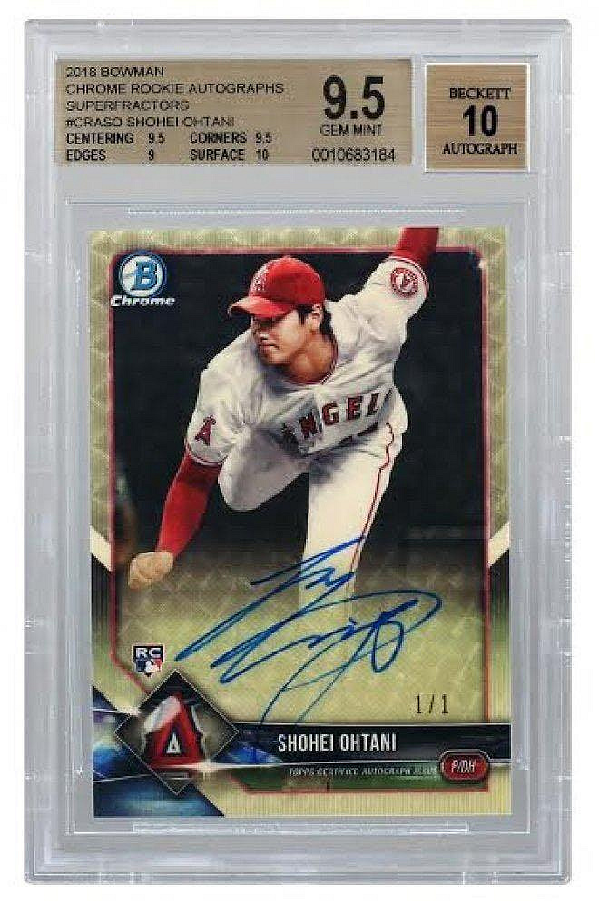 【大谷翔平 RC PSA10】2018 Bowman Shohei Ohtani PSA 10 SHOHEI OHTANI/OTANI 2018 BOWMAN CHROME BATTING Angels