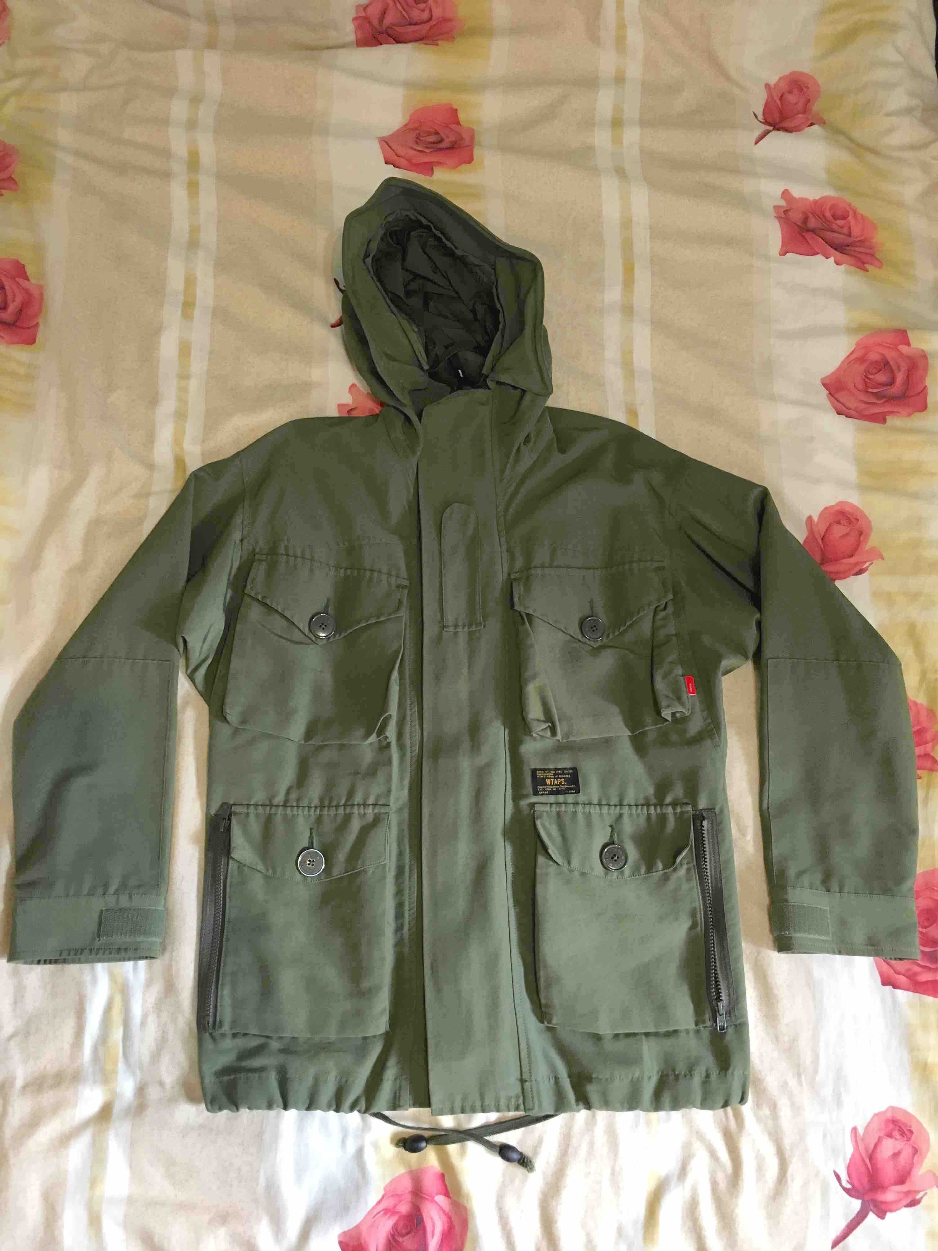 WTAPS 16AW PARASMOCK JACKET JUNGLE BUDS STOCK MODULAR OD 軍綠 