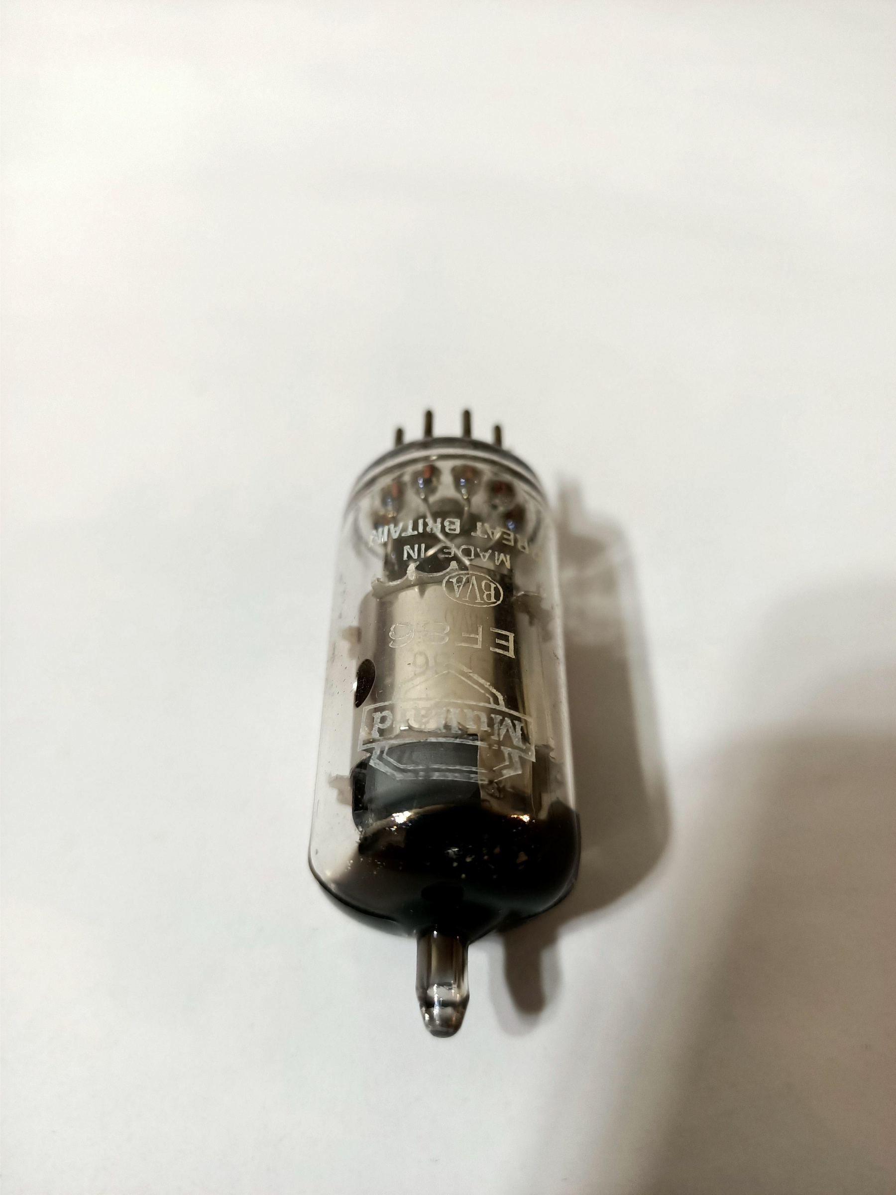 EF86 真空管 Yahoo!オークション 極希少Mullard スクエアゲッター 英国