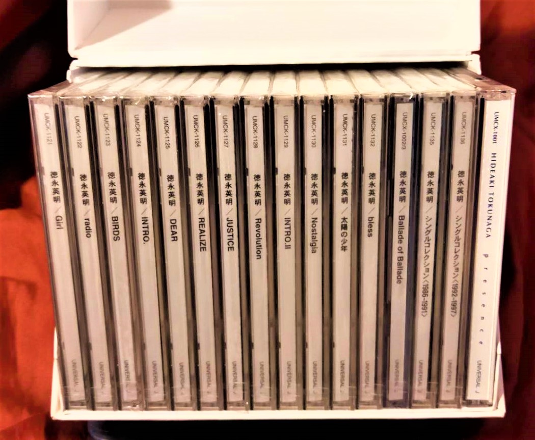 CD 徳永英明(德永英明) CD presence 1986-1998 Complete box