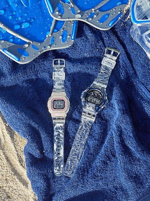 CASIO G-SHOCK 25週年35th 手錶紀念錶Dolphin & Whale 2019 鯨豚藍鯨 