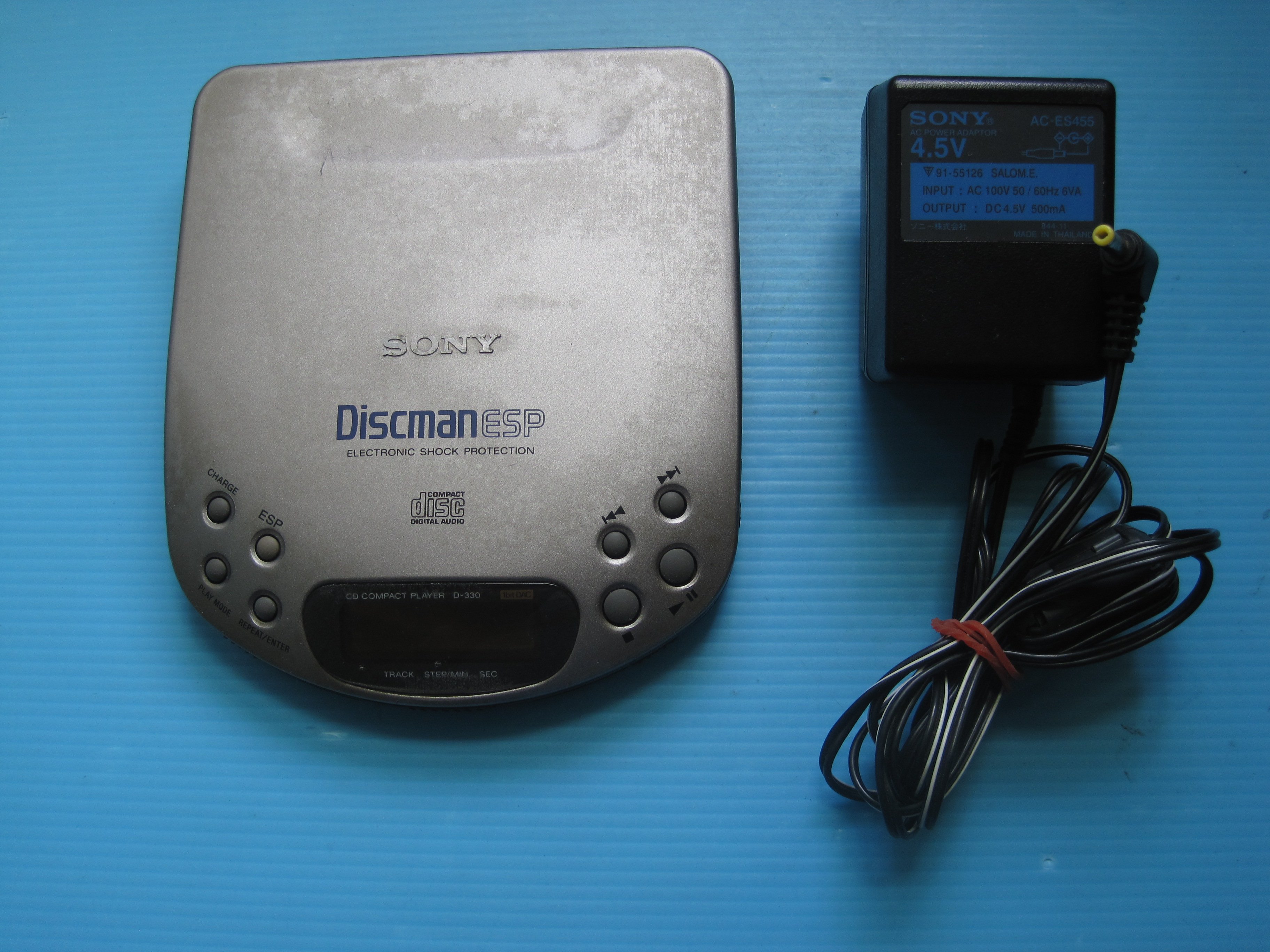 SONY ESP搭載ディスクマン　D-330 トレードでゲット！SONY D-330 良機種！: うきょうたかしの