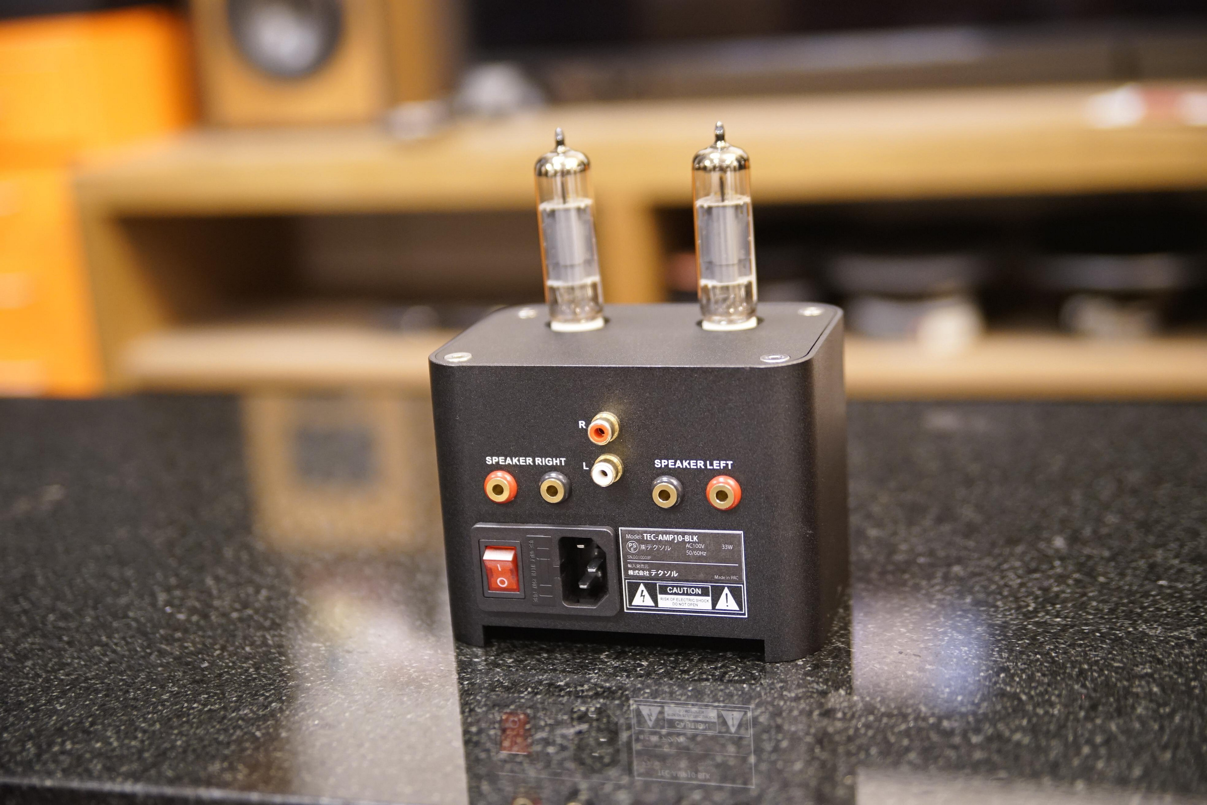 【美品】TecSol テクソル 真空管プリメインアンプ TEC-AMP10 BK テクソル、小型プリメインアンプ「TEC-AMP10」を発売 - PHILE WEB